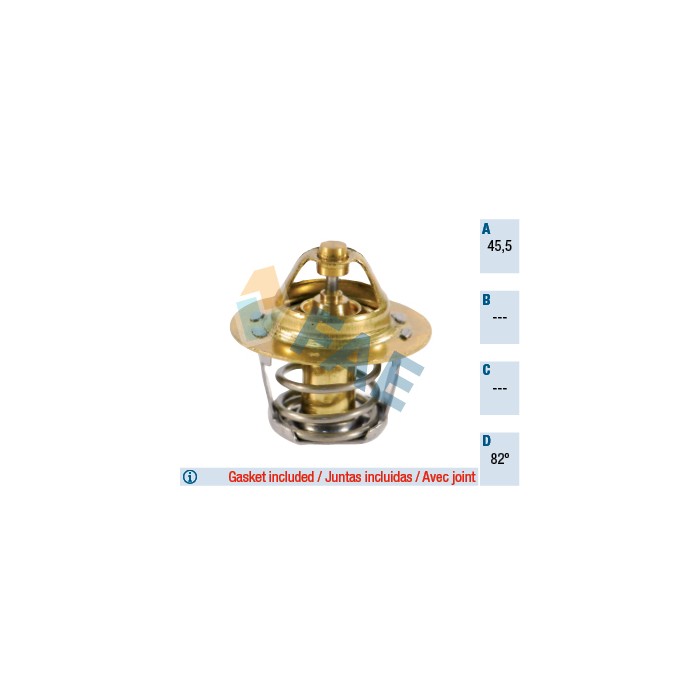 Thermostat d'Eau Pour Peugeot J5 Fiat Ducato Citroën C25 CX 5495311 95.495.311