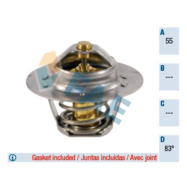 Thermostat d'Eau Pour Peugeot Fiat Citroën Evasion Lancia 9616090280 96.160.902