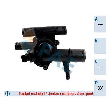 Boitier Thermostat d'Eau Pour Renault Master II Trafic Nissan Interstar