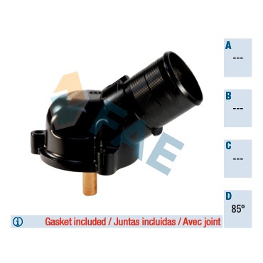 Boitier Thermostat d'Eau Pour Peugeot 605 Boxer Citroën Jumper XM