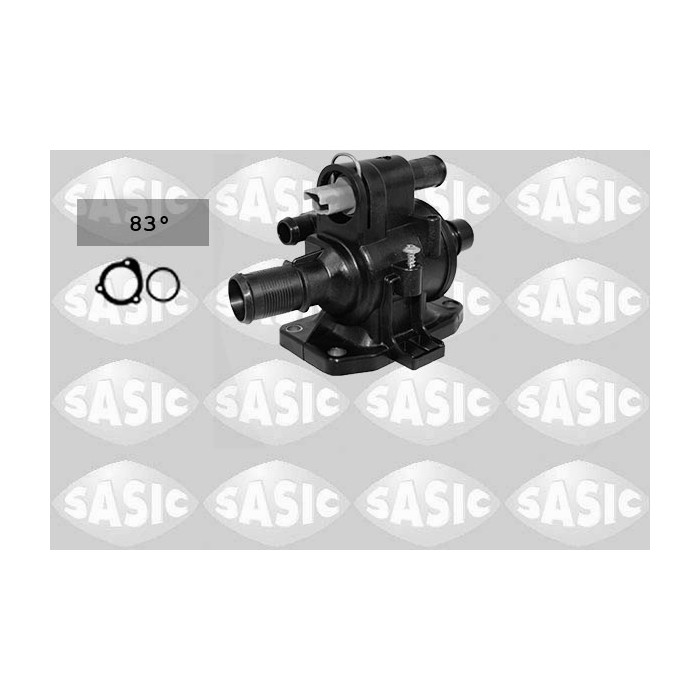 Boitier Thermostat d'Eau Pour Peugeot Fiat Ford C-Max Citroën 1336X2 9647767180