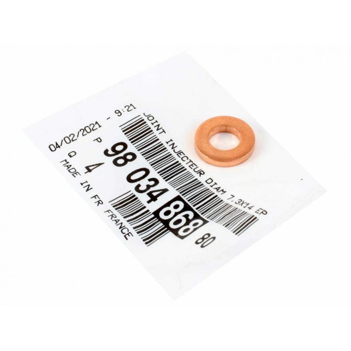 Joint d'Injecteur Pour Peugeot 308 II 508 3008 Toyota Citroën DS 9803486880