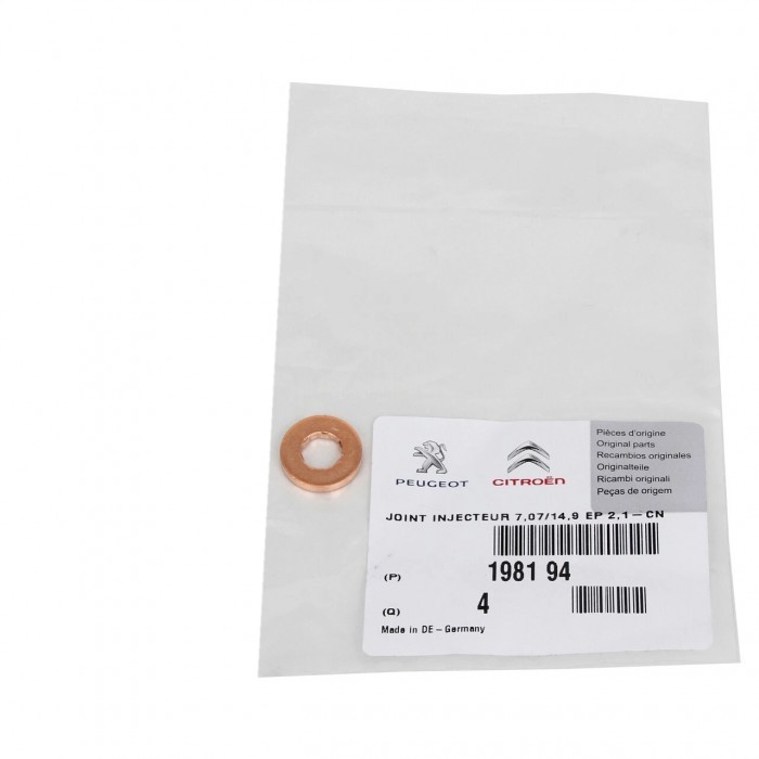 Joint d'Injecteur Pour Peugeot Ford Citroën Land Rover 198194 1700379 LR066427