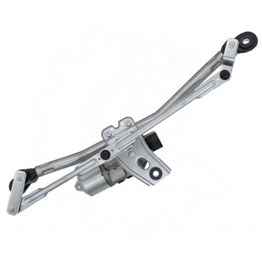 Tringlerie d'Essuie Glace + Moteur Pour Opel Astra H 1273421, 93179150
