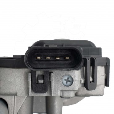 Tringlerie d'Essuie Glace + Moteur Pour Opel Astra H 1273421, 93179150