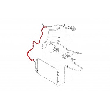 Durite de Clim Pour Audi A4 Seat Exeo 8E0260710H