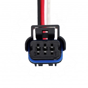 Faisceau Broche Connectique Capteur Gaz d'échappement Pour Fiat Ford Citroën