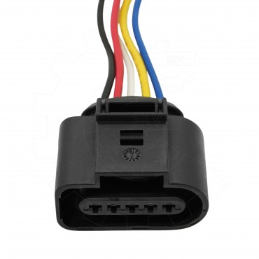 Faisceau Broche Connectique Débitmètre d'Air Pour VW Audi Seat Skoda 1J0973705