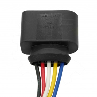 Faisceau Broche Connectique Débitmètre d'Air Pour VW Audi Seat Skoda 1J0973705