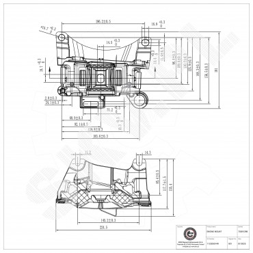 Support Moteur Gauche Pour Renault Fluence 112200014R, 112206729R