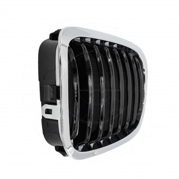 Grille de Pare Choc Avant Pour BMW Série 3 E46 51138208683, 51138208685