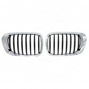 Grille de Pare Choc Avant Pour BMW Série 3 E46 51138208683, 51138208685