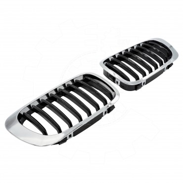 Grille de Pare Choc Avant Pour BMW Série 3 E46 51138208683, 51138208685