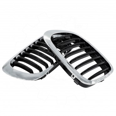 Grille de Pare Choc Avant Pour BMW Série 3 E46 51138208683, 51138208685