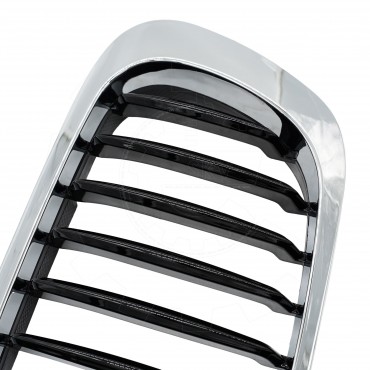 Grille de Pare Choc Avant Pour BMW Série 3 E46 51138208683, 51138208685