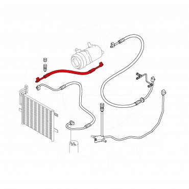Tuyau de Clim Pour BMW Série 3 E46