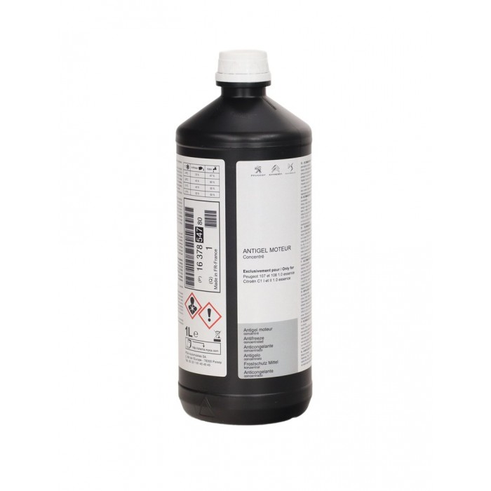 Bidon Liquide Refroidissement Antigel 1L -35° G70 Pour Peugeot 107 Citroën C1