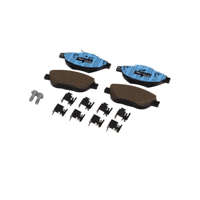 Kit Plaquette de Frein Avant Pour Peugeot 208 2008 I Opel Citroën C3 C4 DS3 DS