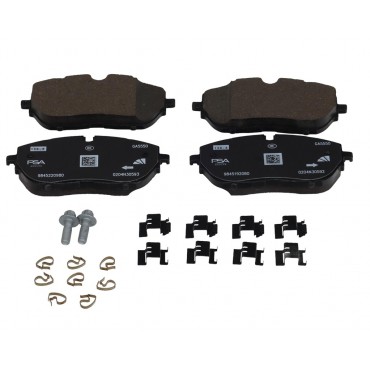 Kit Plaquette de Frein Avant Pour Peugeot 308 II III 408 508 Opel Citroën DS