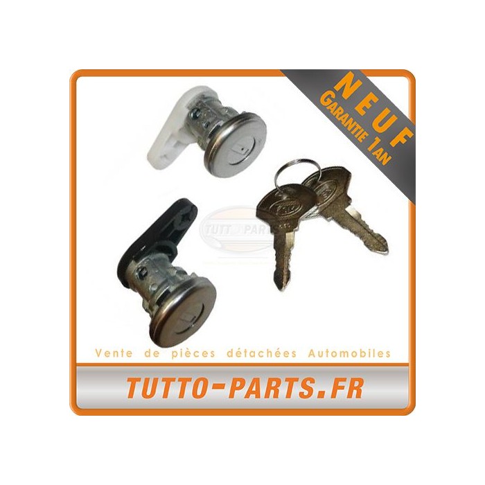 Barillet Serrure de porte Avant pour RENAULT Clio I Twingo I