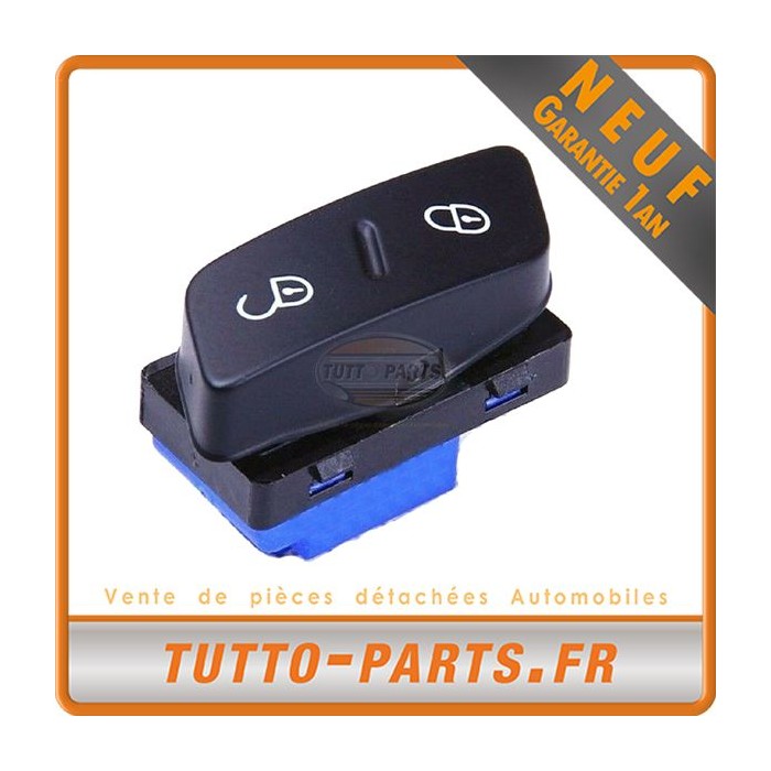 Bouton Interrupteur verrouilage portes avant gauche pour SEAT VW