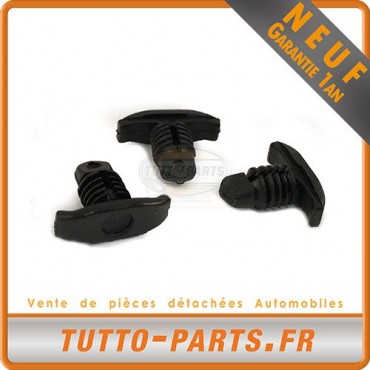 x10 agrafe Clips Fixation joint Panneau de porte pour Seat Alhambra VW Golf 
