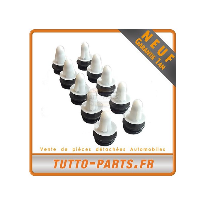 x10 agrafe Clips fixation panneau de porte pour Seat Ibiza VW Golf