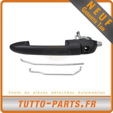 Poignée de porte pour FIAT Bravo I (3 portes)