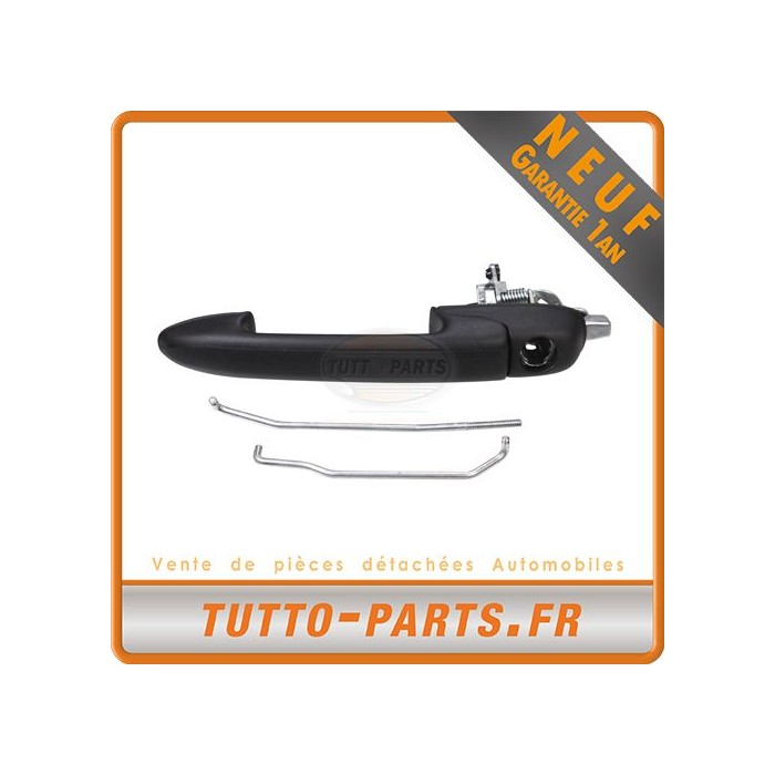 Poignée de porte pour FIAT Bravo I (3 portes)