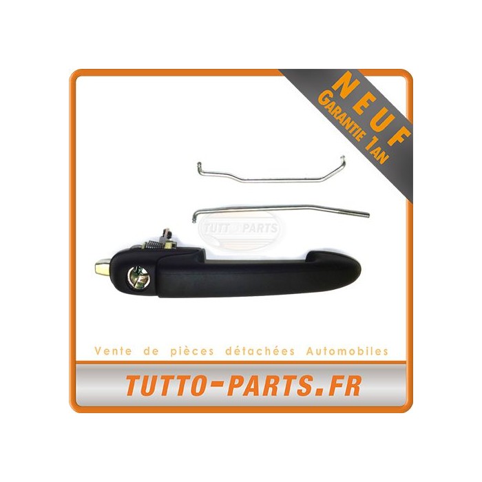 Poignée de porte extérieur pour FIAT Bravo I (3 portes)