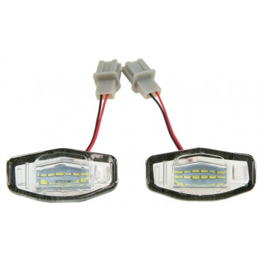 éclairage de Plaque Gauche+Droit Pour Honda Accord Civic