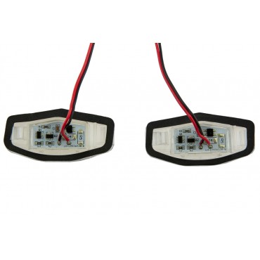 éclairage de Plaque Gauche+Droit Pour Honda Accord Civic