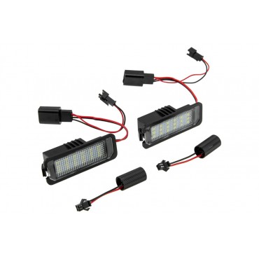 éclairage de Plaque Gauche+Droit Pour Ibiza Leon Crafter Phaeton Polo 1K8943021