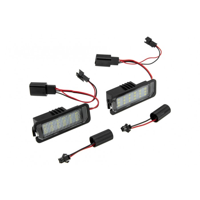 éclairage de Plaque Gauche+Droit Pour Ibiza Leon Crafter Phaeton Polo 1K8943021