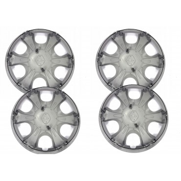 X4 Enjoliveur De Roue 16 Pour Renault Trafic 2001-2014 8200458589