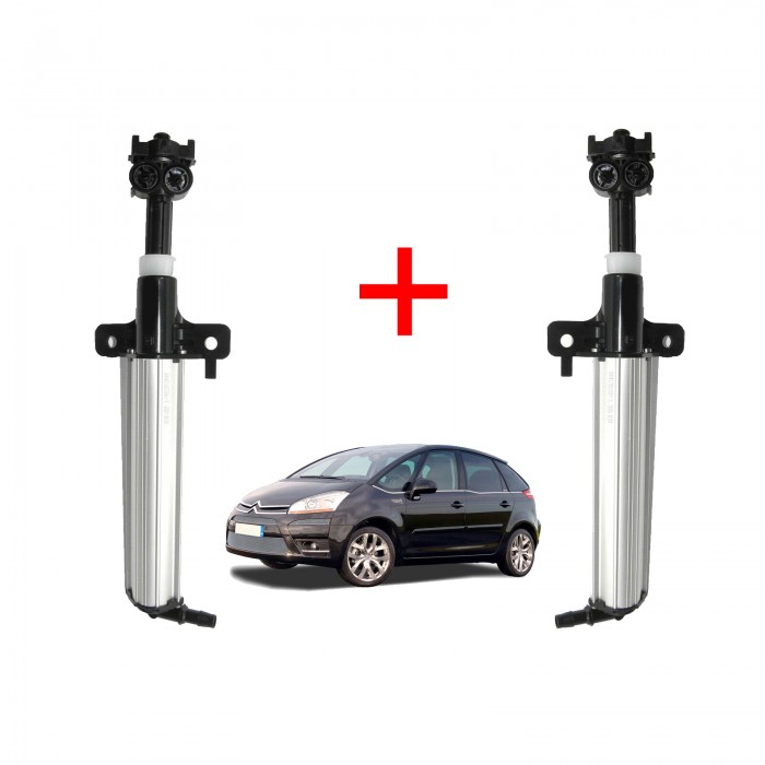 X2 Gicleur Pompe De Lave Phare Xenon Av Gauche+droit Pour C4 Picasso I 6438T5