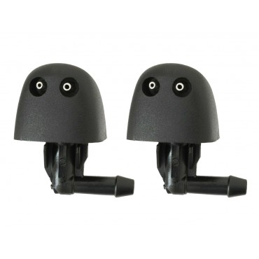 x2 Buse Gicleur de Pare Brise Pour Nissan Primastar Trafic II Laguna 2893000QAA