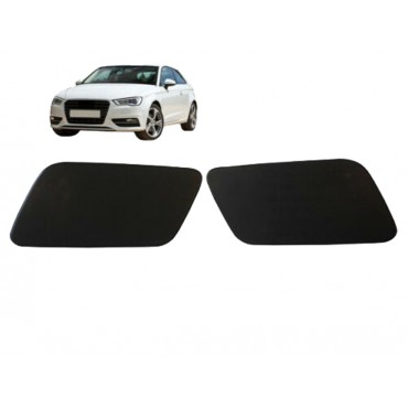 x2 Cache Trou gicleur Lave Phare Avant Gauche+Droit Pour Audi A3 8V5955276GRU