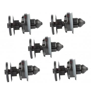 x5 Attache Fixation Panneau de porte intérieur Pour C-max Focus II Kuga 1257376