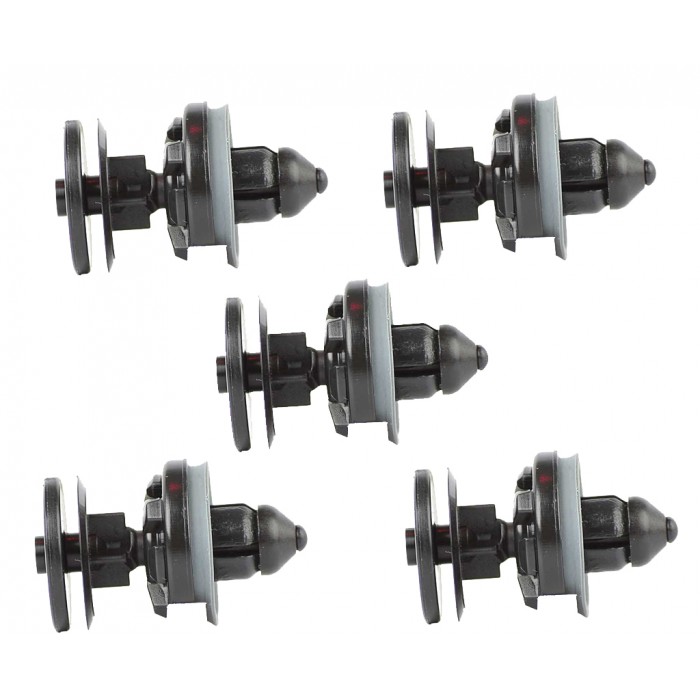 x5 Attache Fixation Panneau de porte intérieur Pour C-max Focus II Kuga 1257376