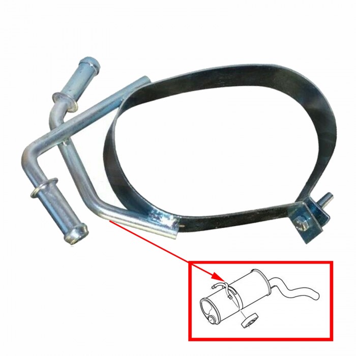 Sangle Support Collier de Silencieux Pour Berlingo Peugeot Partner 1730L6