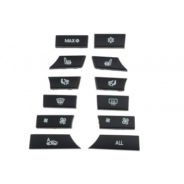 12 Boutons de Commande Climatisation Ventilation Pour Bmw Série 5 61319313923
