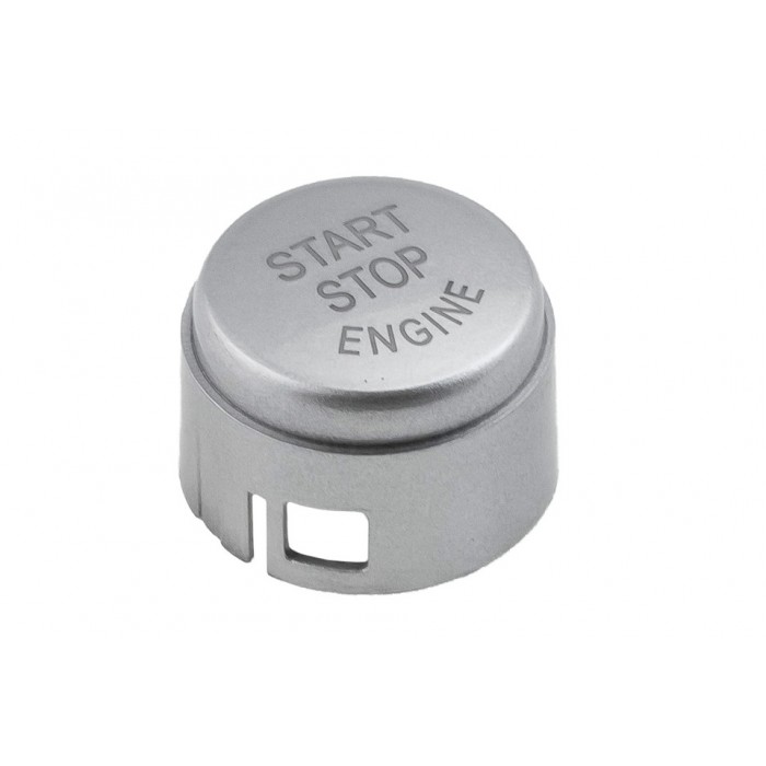 Bouton Démarrage Start and Stop Argent Pour Bmw Série 5 7 6 61319153832