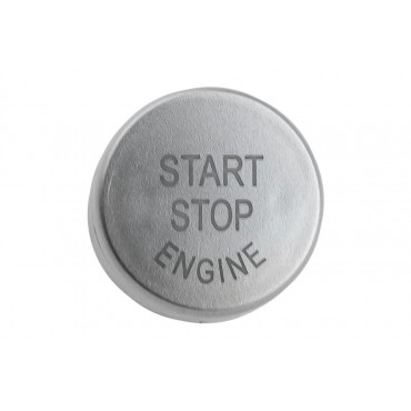 Bouton Démarrage Start and Stop Argent Pour Bmw Série 5 7 6 61319153831