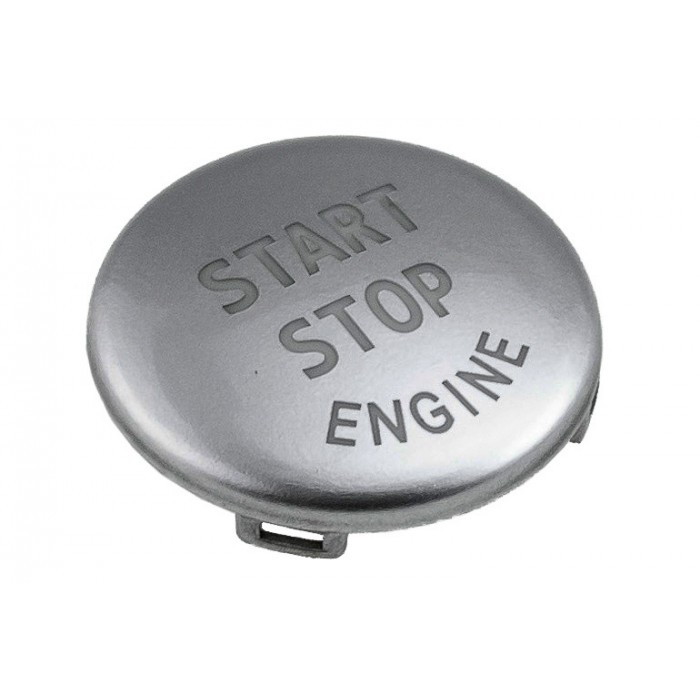 Bouton Démarrage Start and Stop Argent Pour Bmw Série 3 X1 61319154945