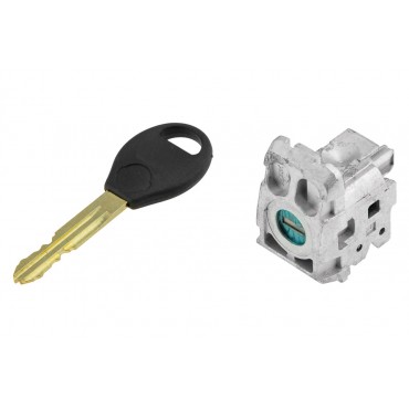 Cylindre Serrure de Porte avec Clé Pour Nissan Qashqai - à partir de 2007 NS027