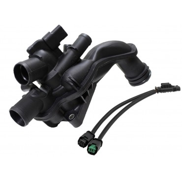 Boitier Thermostat d'Eau + Faisceau Cablage Pour Citroën C3 C4 C5 V764558080