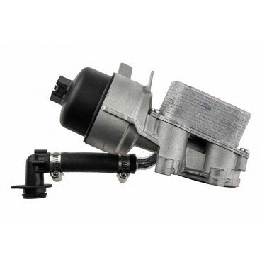 Boitier Filtre à Huile+Radiateur d'huile Pour Citroën C4 C5 Jumpy 2.0HDi 1103L3