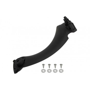 Poignée de Porte intérieure Gauche Noire Cache Pour Bmw Série 3 51417230849