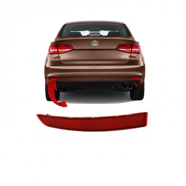 Pare Choc Réflecteur Arrière Gauche Pour Vw Jetta 2015-2018 5C6945105B